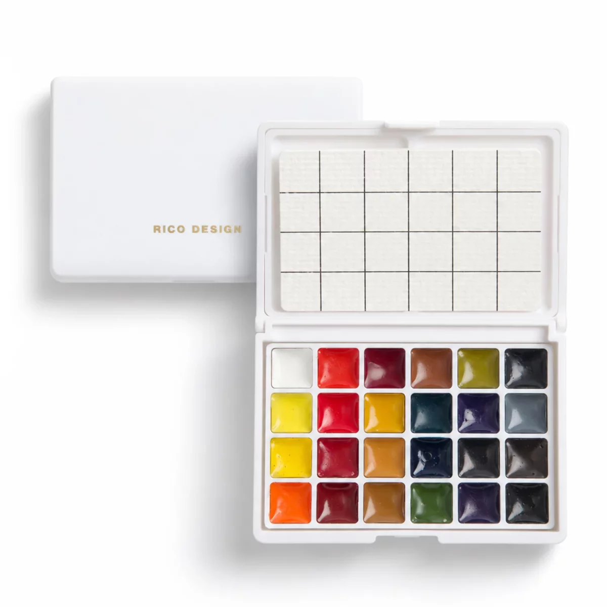 Artikelbild 1 des Artikels “Mini Aquarellfarbkasten, 24 Farben - Standard “
