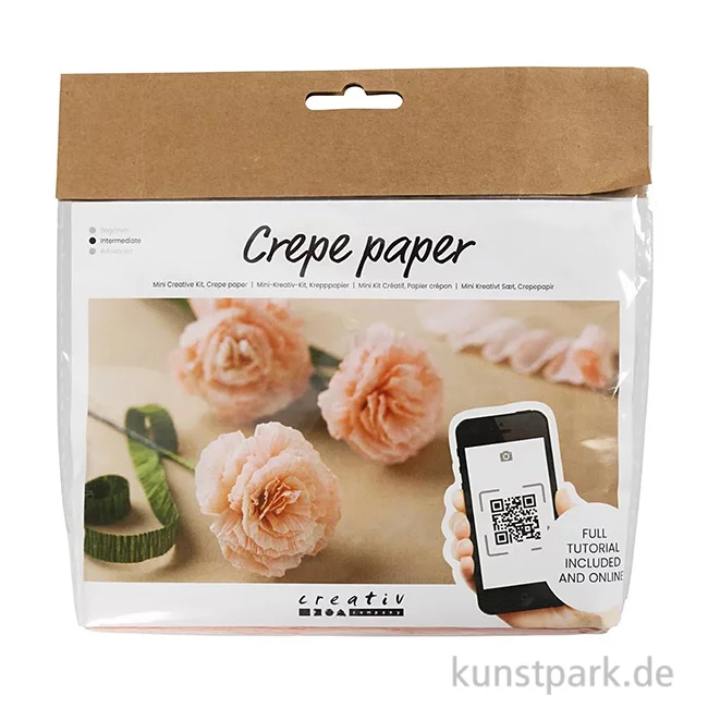 Artikelbild 1 des Artikels “Mini Bastelset - Blumen Krepppapier, Nelken “