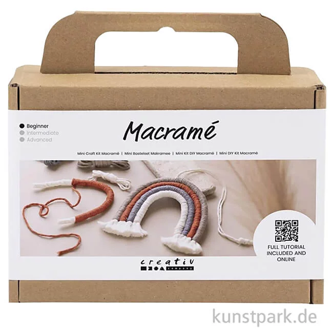 Artikelbild 1 des Artikels “Mini Bastelset Makramee - Regenbogen “