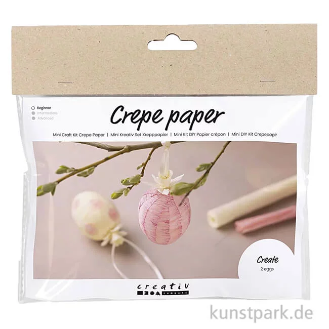 Artikelbild 1 des Artikels “Mini Bastelset - Ostereier mit Krepppapier “
