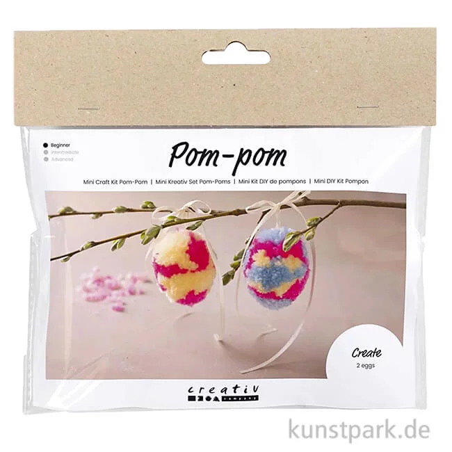 Artikelbild 1 des Artikels “Mini Bastelset - Ostereier Pompons “