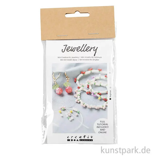 Artikelbild 1 des Artikels “Mini Bastelset Schmuck - Elastisches Armband + Ohrringe “