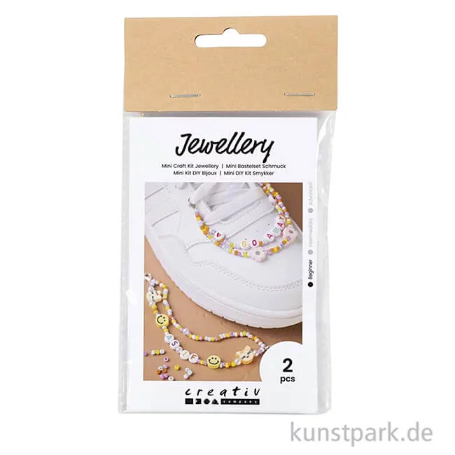 Artikelbild 1 des Artikels “Mini Bastelset Schmuck, Farbenfrohe Anhänger mit Perlen “