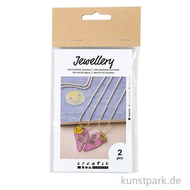 Artikelbild 1 des Artikels “Mini Bastelset Schmuck, Freundschaftsketten aus Schrumpffolie “