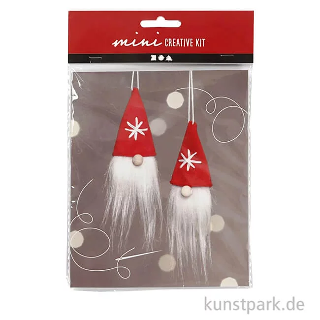 Artikelbild 1 des Artikels “Mini Bastelset Weihnachtswichtel zum Aufhängen, 11 cm “