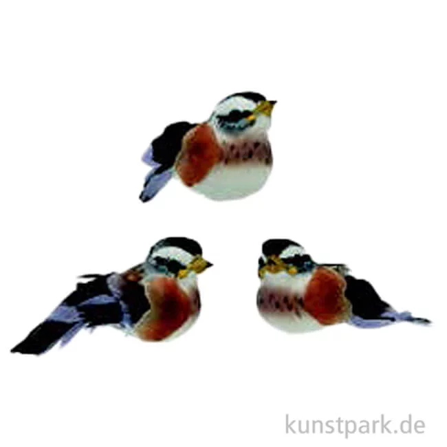 Artikelbild 1 des Artikels “Mini Baumpilz Vögel, 5 cm, 3 Stück “