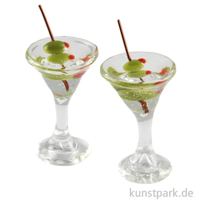 Artikelbild 1 des Artikels “Mini Cocktailgläser, 2 Stück, 2 x 1 cm “
