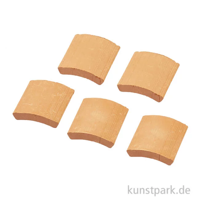 Artikelbild 1 des Artikels “Mini Dachziegeln, Rot, 1,9 x 1,7 x 0,3 cm, 5 Stück “