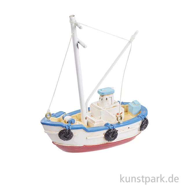 Artikelbild 1 des Artikels “Mini Fischerboot - Dunkelblau, 7,5 cm “