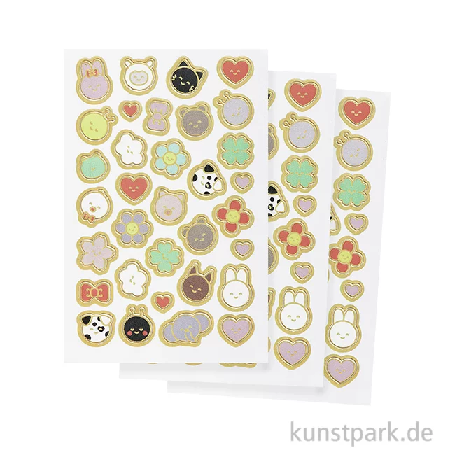 Artikelbild 1 des Artikels “Mini Foliensticker - Chingu, Hot Foil, 3 Bögen “