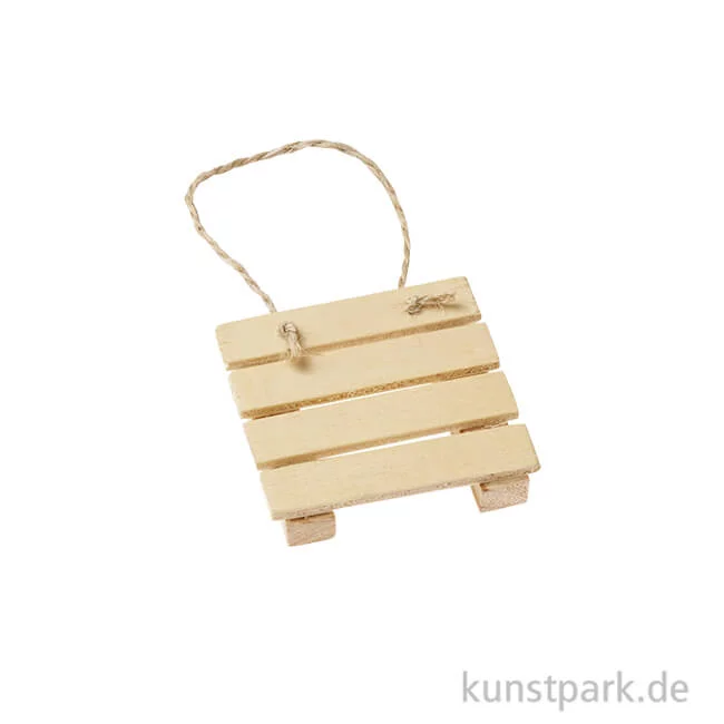 Artikelbild 1 des Artikels “Mini Holz-Palette - Natur 5 cm“