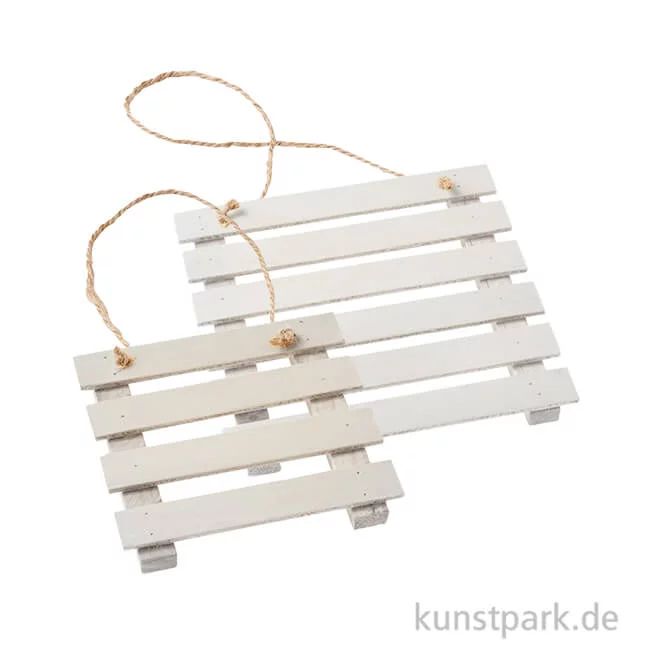 Artikelbild 1 des Artikels “Mini Holz-Palette - Weiß “