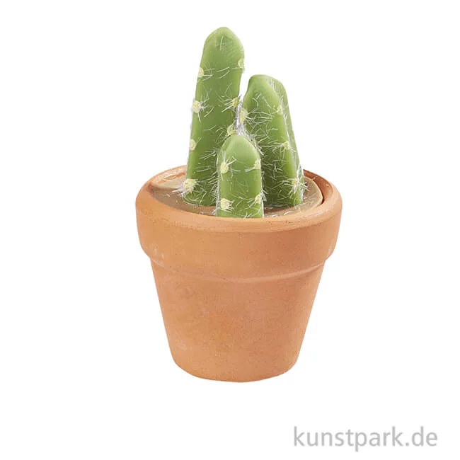 Artikelbild 1 des Artikels “Mini Kaktus im Terracottatopf, dreiarmig, 5,5 cm “