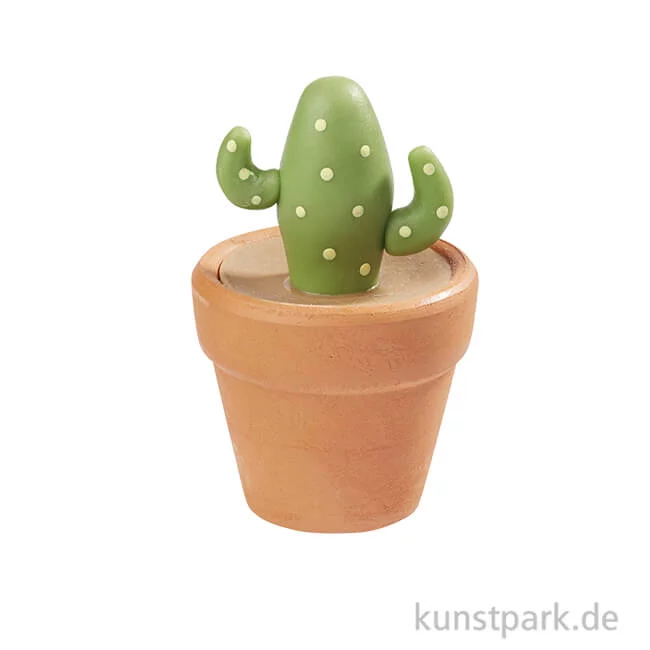 Artikelbild 1 des Artikels “Mini Kaktus im Terracottatopf, zweiarmig, 5 cm “