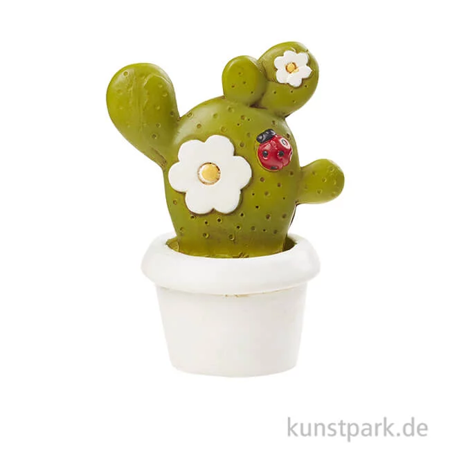Artikelbild 1 des Artikels “Mini Kaktus im weißen Topf 5 cm“