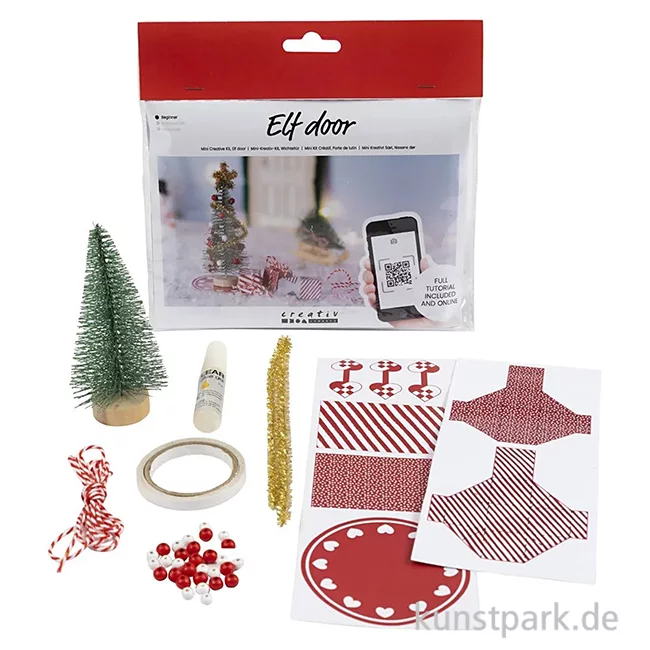 Artikelbild 1 des Artikels “Mini-Kreativ-Kit Wichteltür, Weihnachtsbaum “