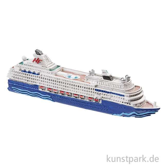 Artikelbild 1 des Artikels “Mini Kreuzfahrtschiff - Blau 12 cm“