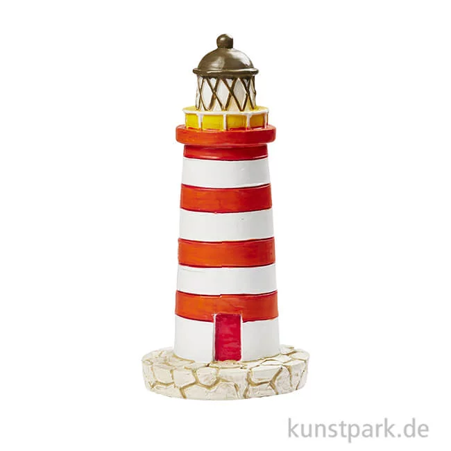 Artikelbild 1 des Artikels “Mini Leuchtturm - Rot-Weiß, 7,5 cm “