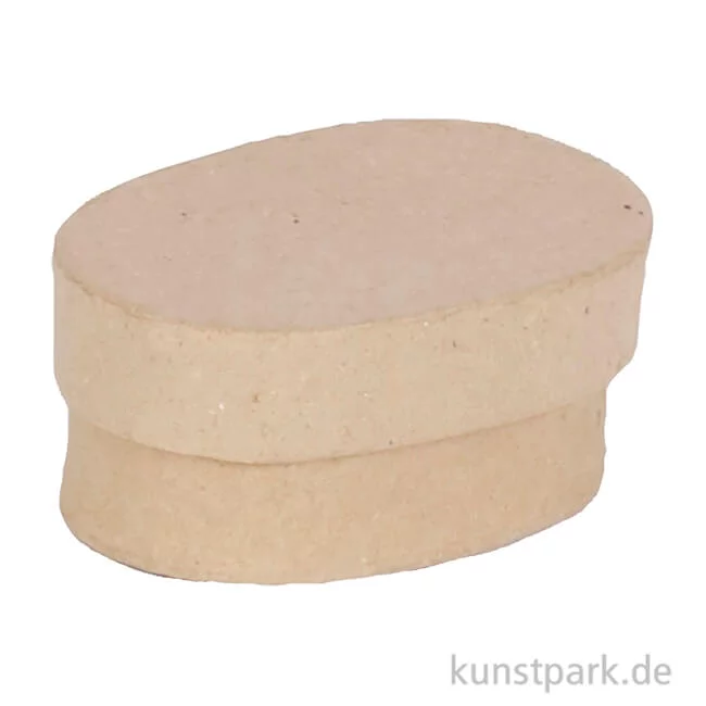 Artikelbild 1 des Artikels “Mini Pappschachtel Oval 7 x 4,5 x 3 cm “