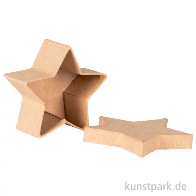 Artikelbild 1 des Artikels “Mini Pappschachtel Stern, 7 x 7 x 3 cm “