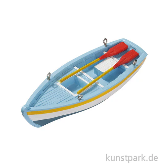Artikelbild 1 des Artikels “Mini Ruderboot- Blau, 10x3,5x1,8 cm “