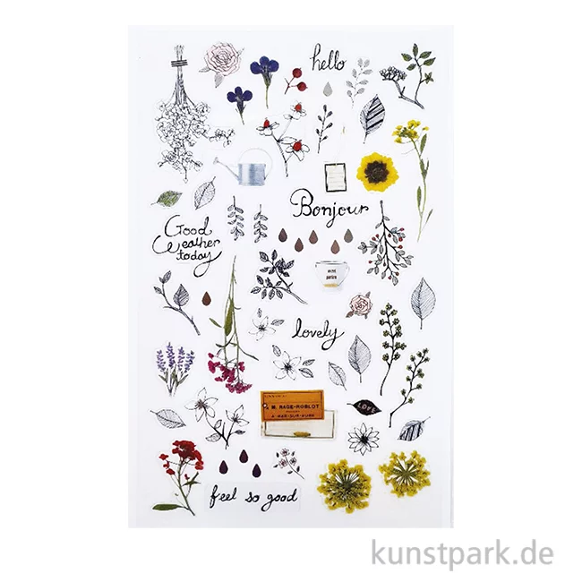 Artikelbild 1 des Artikels “Mini-Sticker Blumen Minimal “