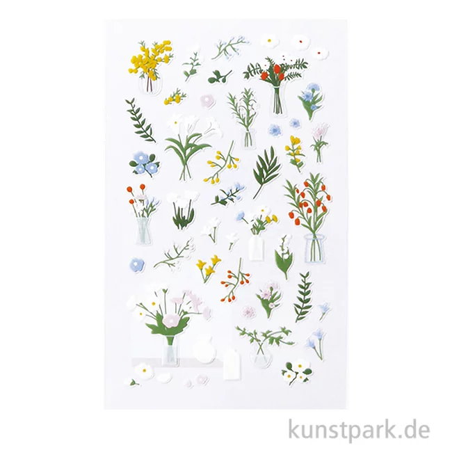 Artikelbild 1 des Artikels “Mini-Sticker Blumenkompositionen “