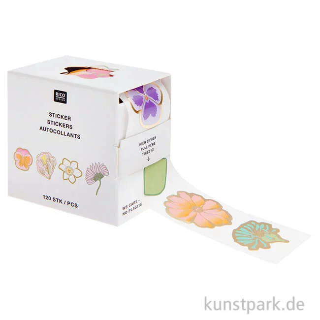 Artikelbild 1 des Artikels “Mini Sticker - Futschikato, Stiefmütterchen, 120 Aufkleber “