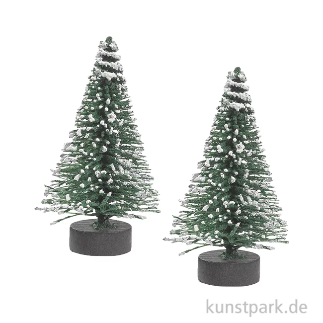 Artikelbild 1 des Artikels “Mini-Tanne, Grün Weiß, ca. 5 cm, 2 Stück “