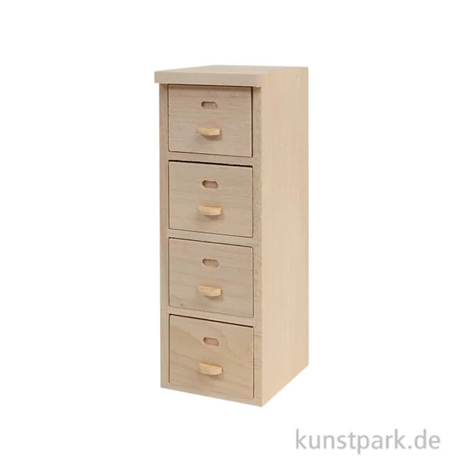 Artikelbild 1 des Artikels “Miniatur Aktenschrank, Holz, 4,5 x 12 x 5 cm “