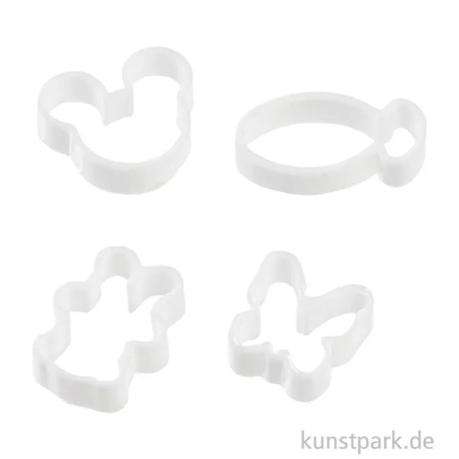 Artikelbild 1 des Artikels “Miniatur Ausstechformen, 1 cm, 4 Stück “