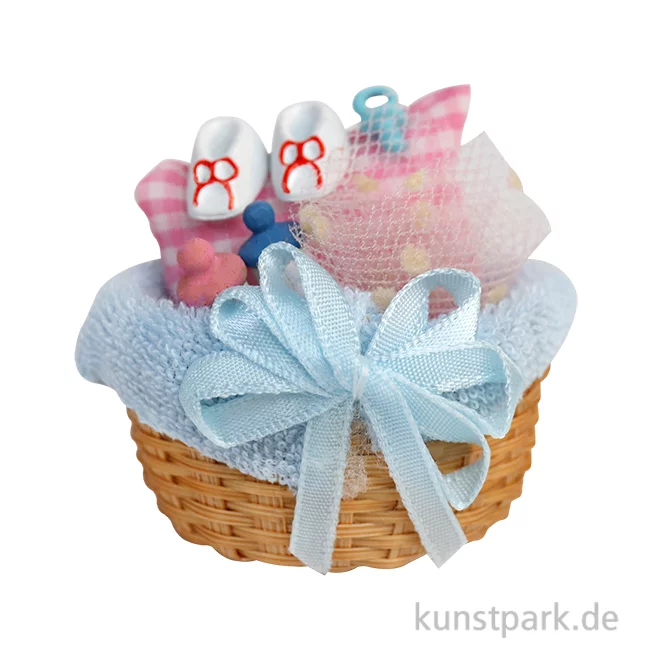 Artikelbild 1 des Artikels “Miniatur Babykorb, 5 x 4 x 3,5 cm “