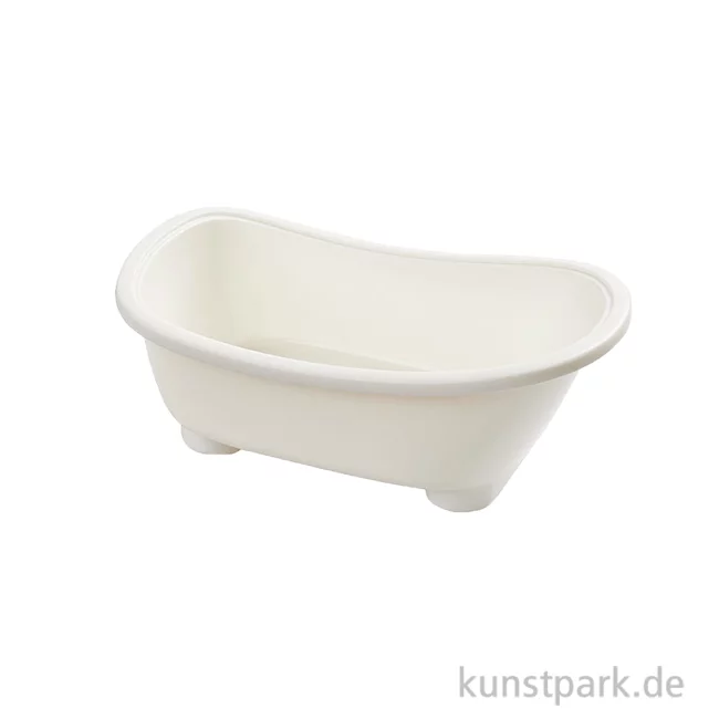 Artikelbild 1 des Artikels “Miniatur Badewanne, Weiß, 9,5 x 4,7 x 3,9 cm “