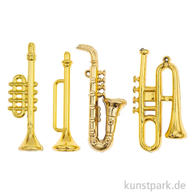 Artikelbild 1 des Artikels “Miniatur Blasinstrumente, 4 Stück “