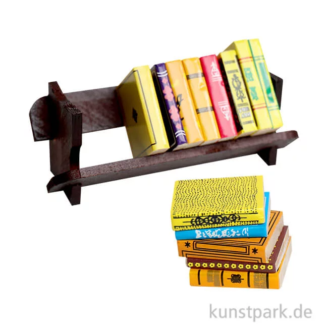Artikelbild 1 des Artikels “Miniatur Bücher, 2 x 3 x 0,5 cm, 13 Stück “