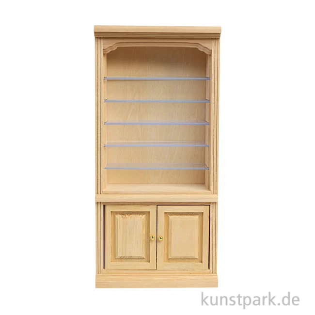 Artikelbild 1 des Artikels “Miniatur Bücherregal, Holz, 9,3 x 3,5 x 16,5 cm “