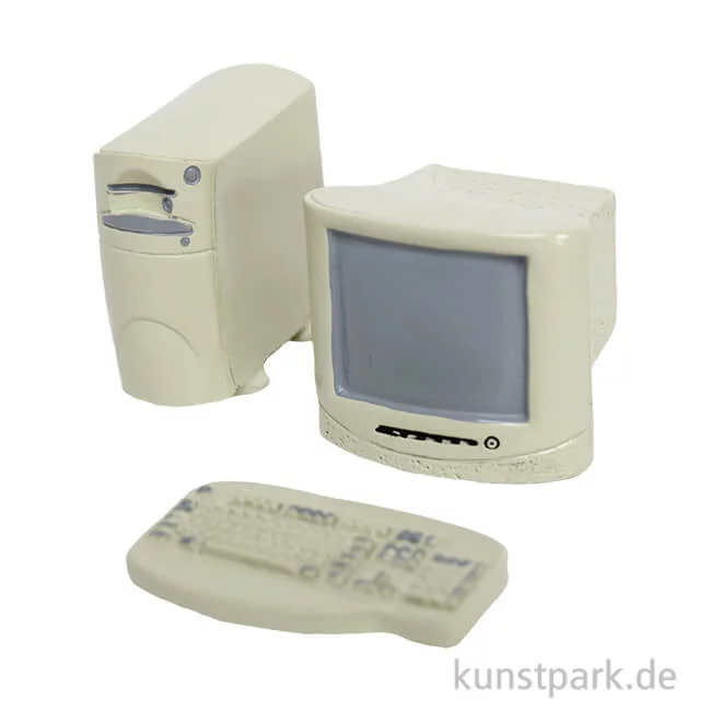 Artikelbild 1 des Artikels “Miniatur Computerset 3-teilig, 3 x 2,5 x 3 cm “