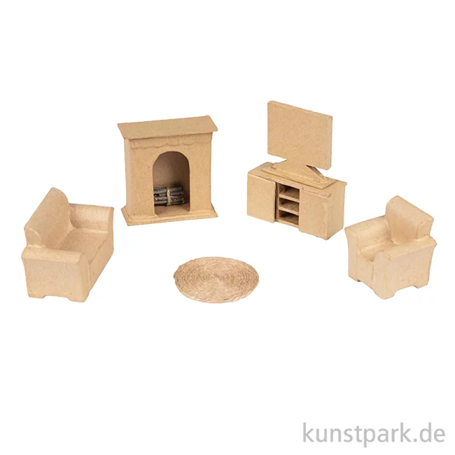 Artikelbild 1 des Artikels “Miniatur Deko Set, Wohnzimmer, 6-teilig “