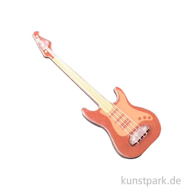 Artikelbild 1 des Artikels “Miniatur E-Gitarre, 6,5 x 2 cm “