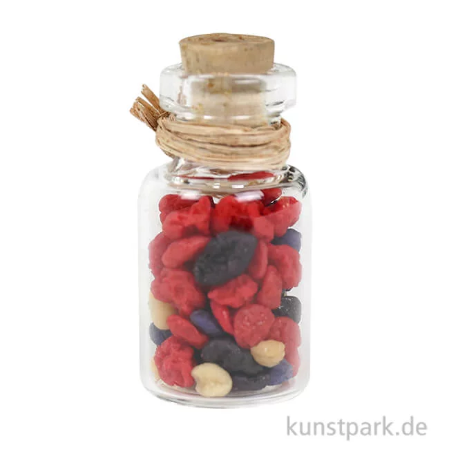 Artikelbild 1 des Artikels “Miniatur Einweckglas Trockenobst, 3 cm “