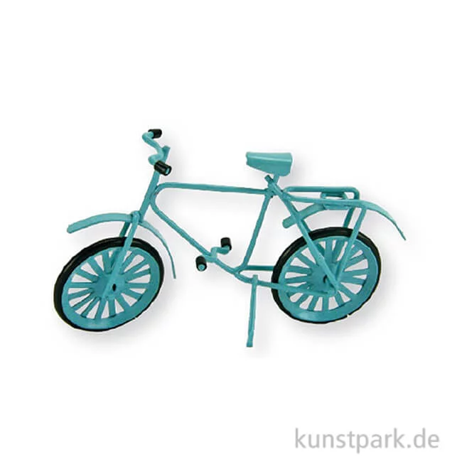 Artikelbild 1 des Artikels “Miniatur Fahrrad - hellblau, 9 cm “