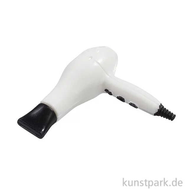 Artikelbild 1 des Artikels “Miniatur Fön, Weiß Schwarz, 2,7 cm “