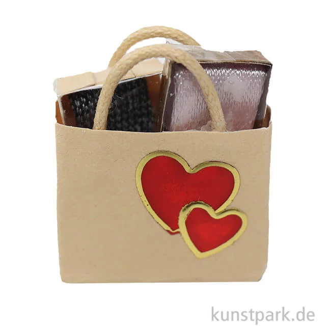 Artikelbild 1 des Artikels “Miniatur Geschenktüte Weihnachten, 2,1 x 2 ,5 x 0,5 cm “
