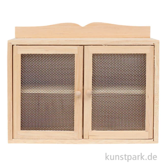 Artikelbild 1 des Artikels “Miniatur Hängeschrank mit Gitter, Natur, 10 x 3,5 x 7 cm “