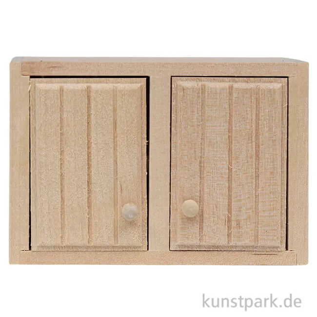 Artikelbild 1 des Artikels “Miniatur Hängeschrank, Naturholz, 7,5 x 5 x 2,5 cm “