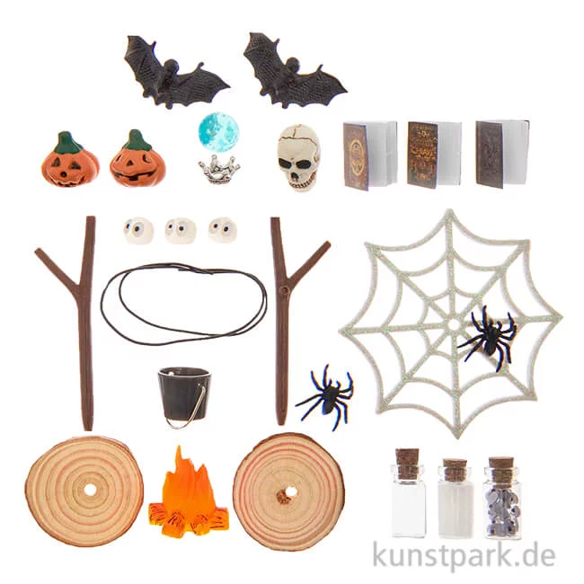 Artikelbild 1 des Artikels “Miniatur Halloween Deko Set “