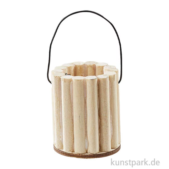 Artikelbild 1 des Artikels “Miniatur Holz-Eimer, 3 cm “