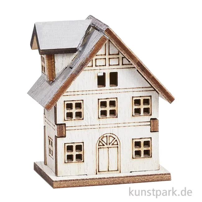 Artikelbild 1 des Artikels “Miniatur Holz-Häuschen, ca. 5 x 4,5 x 2,5 cm “