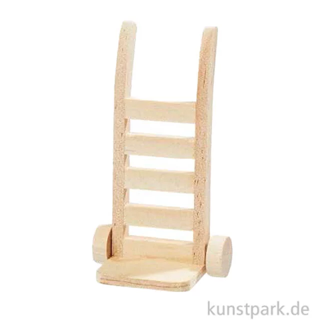 Artikelbild 1 des Artikels “Miniatur Holz-Sackkarre, 4,2 x 2,6 x 7,5 cm “