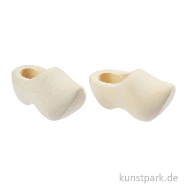 Artikelbild 1 des Artikels “Miniatur Holzschuhe, ca. 3 cm, 2 Stück “